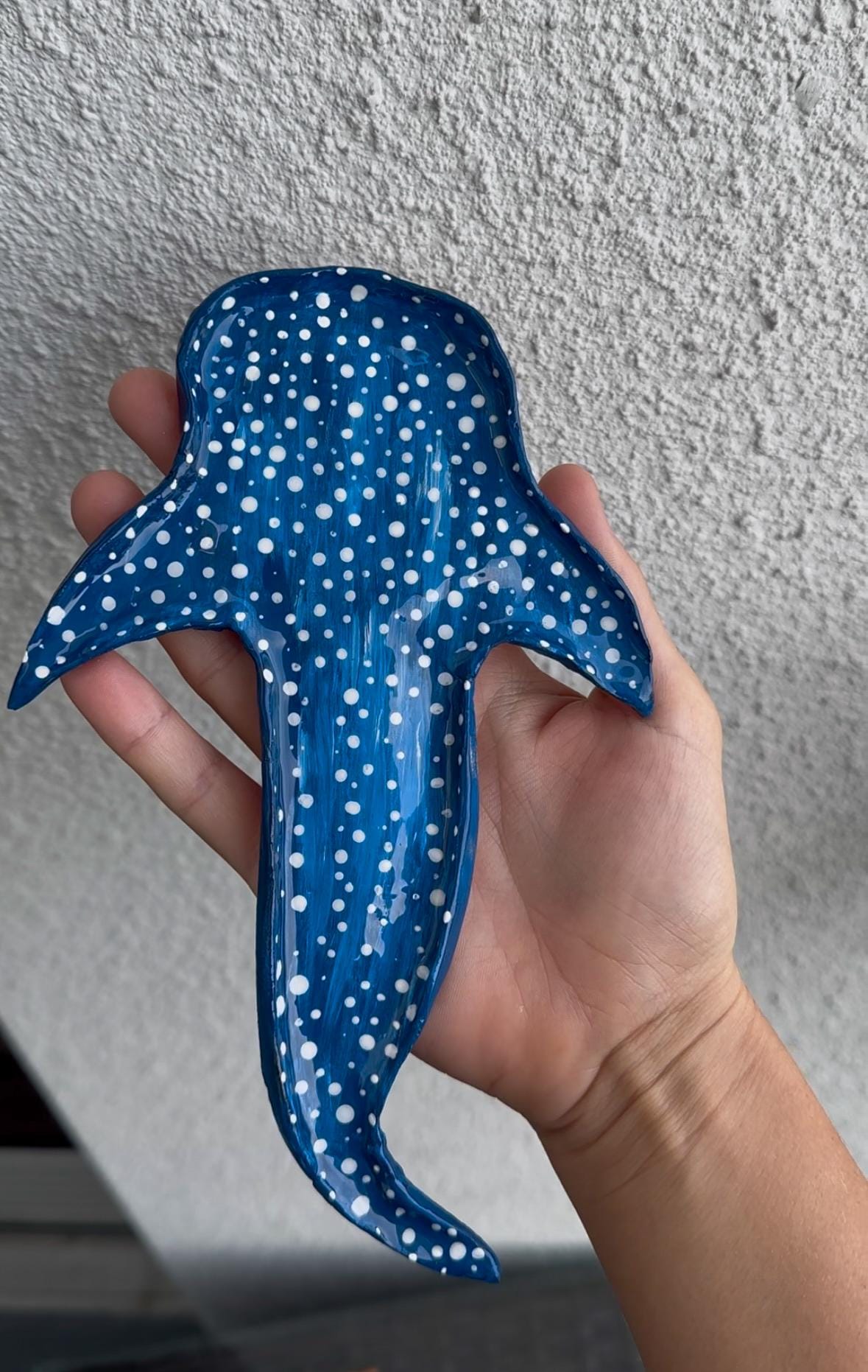 Jewelry Dish- Semi-Large Whale Shark