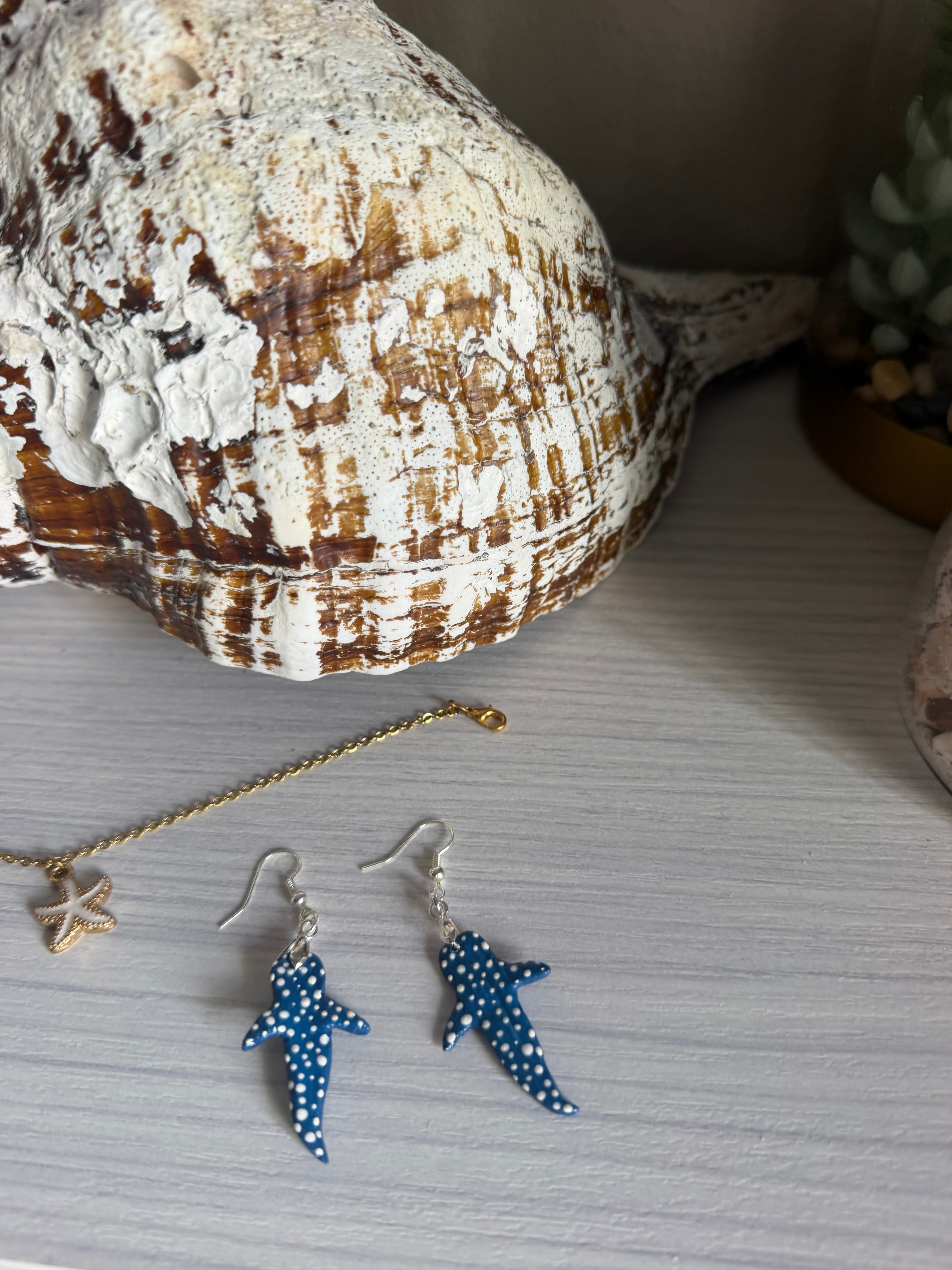 Sterling Silver Whale Shark Earrings