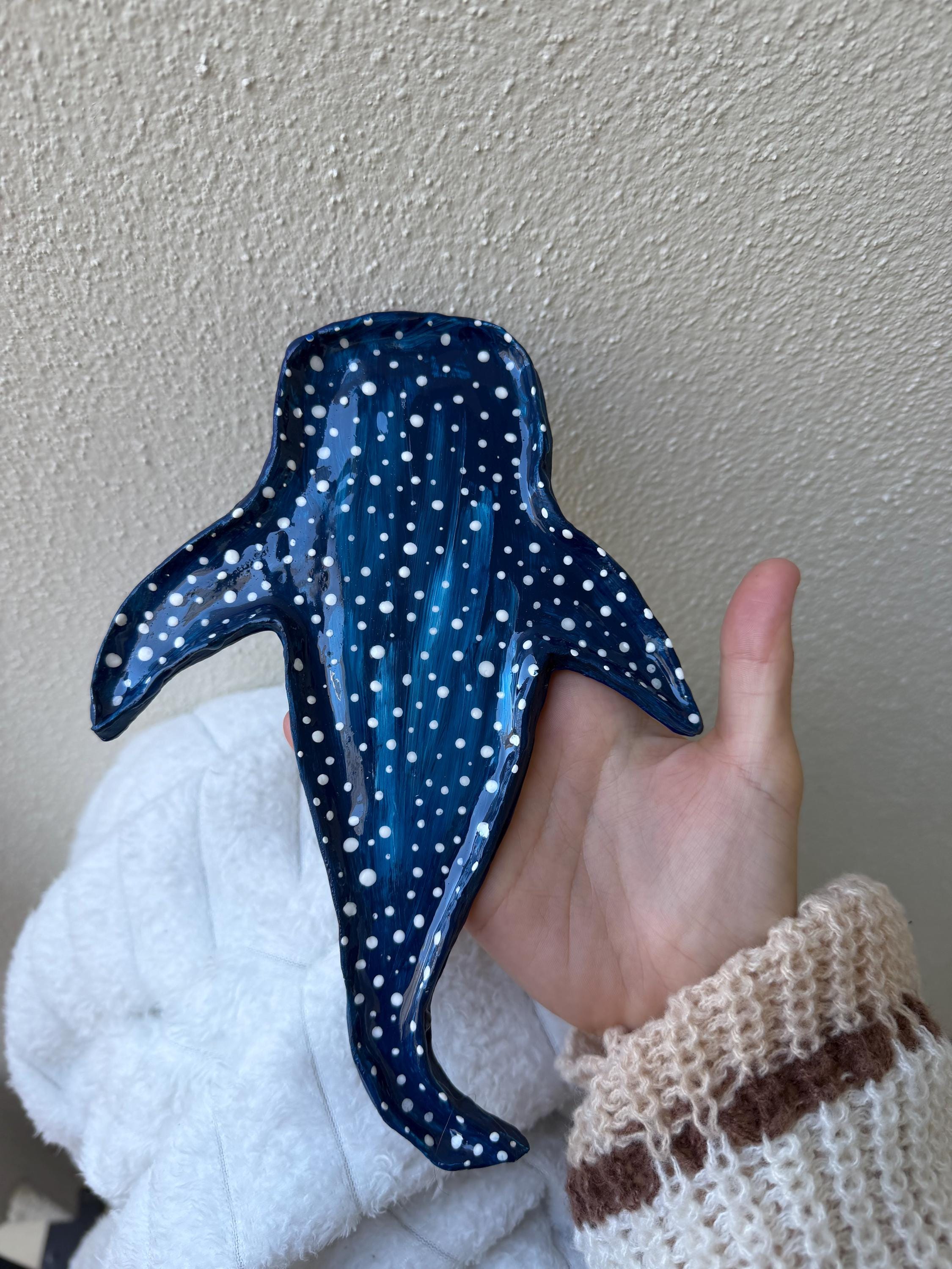 Jewelry Dish- Semi-Large Whale Shark