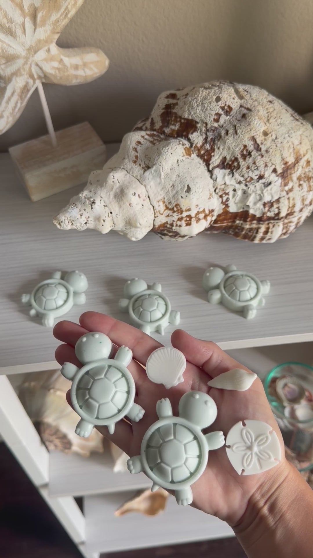 Mini Sea Turtle Soap Set - Made With Coconut Oil & Shea Butter